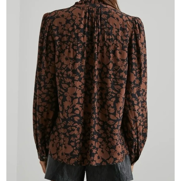 Rails Camille Floral Shirt In Garden Silhouette Size Small - Picture 2 of 10